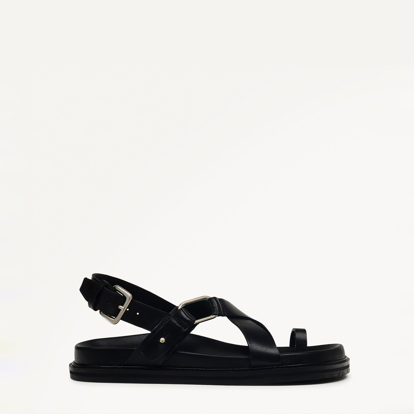 Norway Walk Crossover Footbed Black - 111306