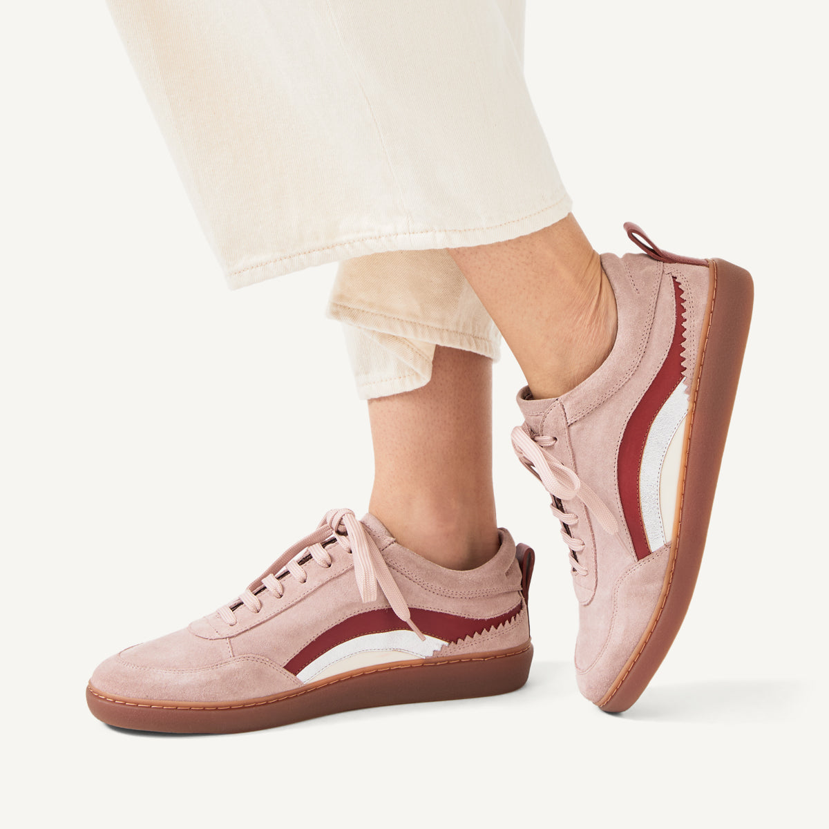 June Lane Colour Block Trainer Blush - 111309