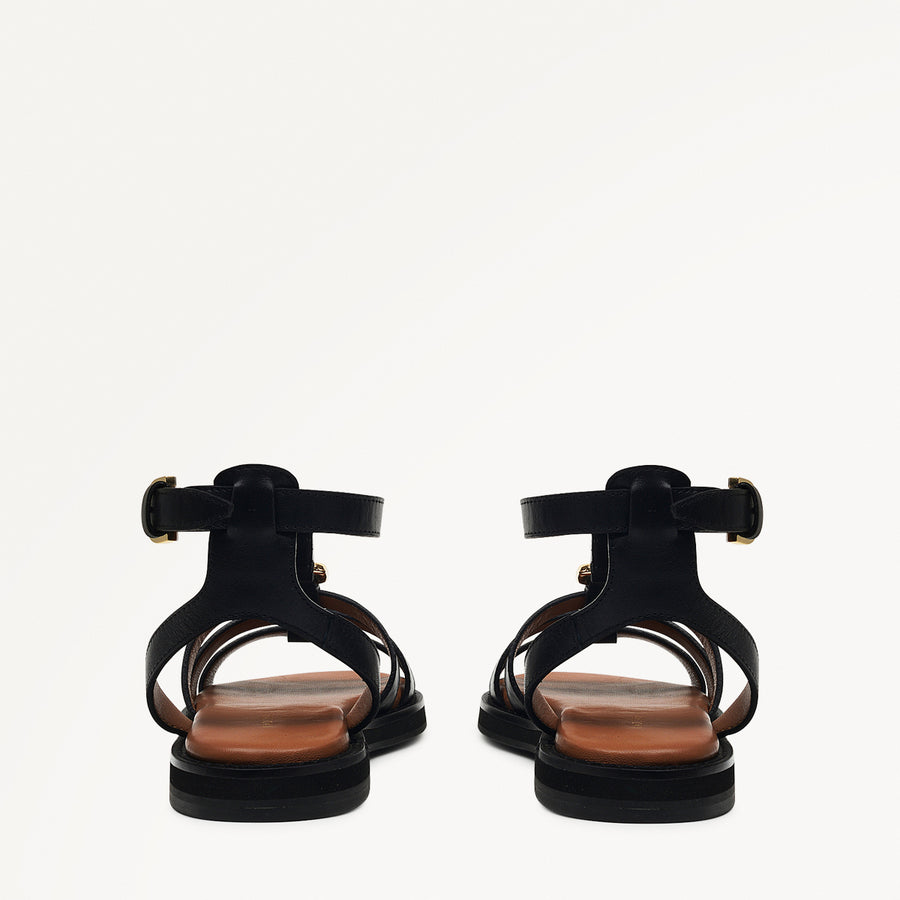 Fore Street Gladiator Sandal Black - 111310