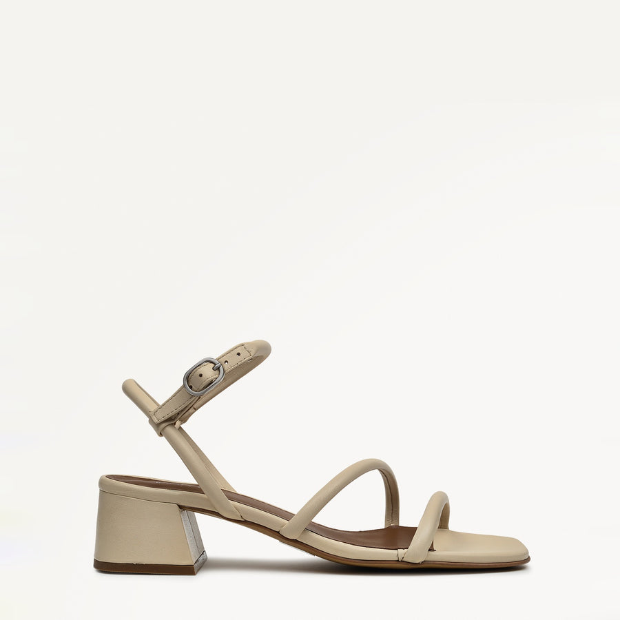 Landsdown Crescent Strap Sandal Chalk - 111312