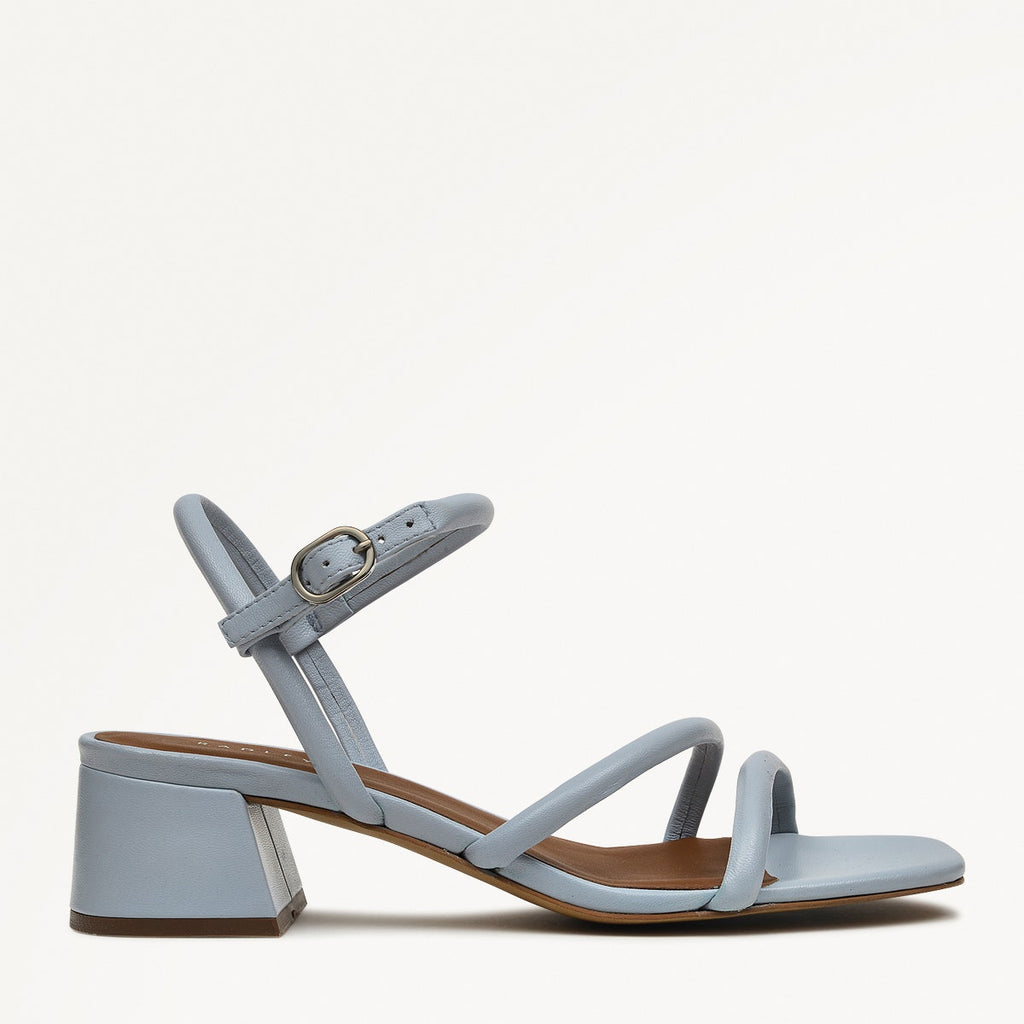 LANDSDOWN CRESCENT STRAP SANDAL SMOKE BLUE