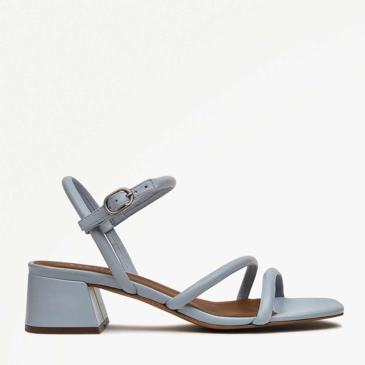 LANDSDOWN CRESCENT STRAP SANDAL SMOKE BLUE