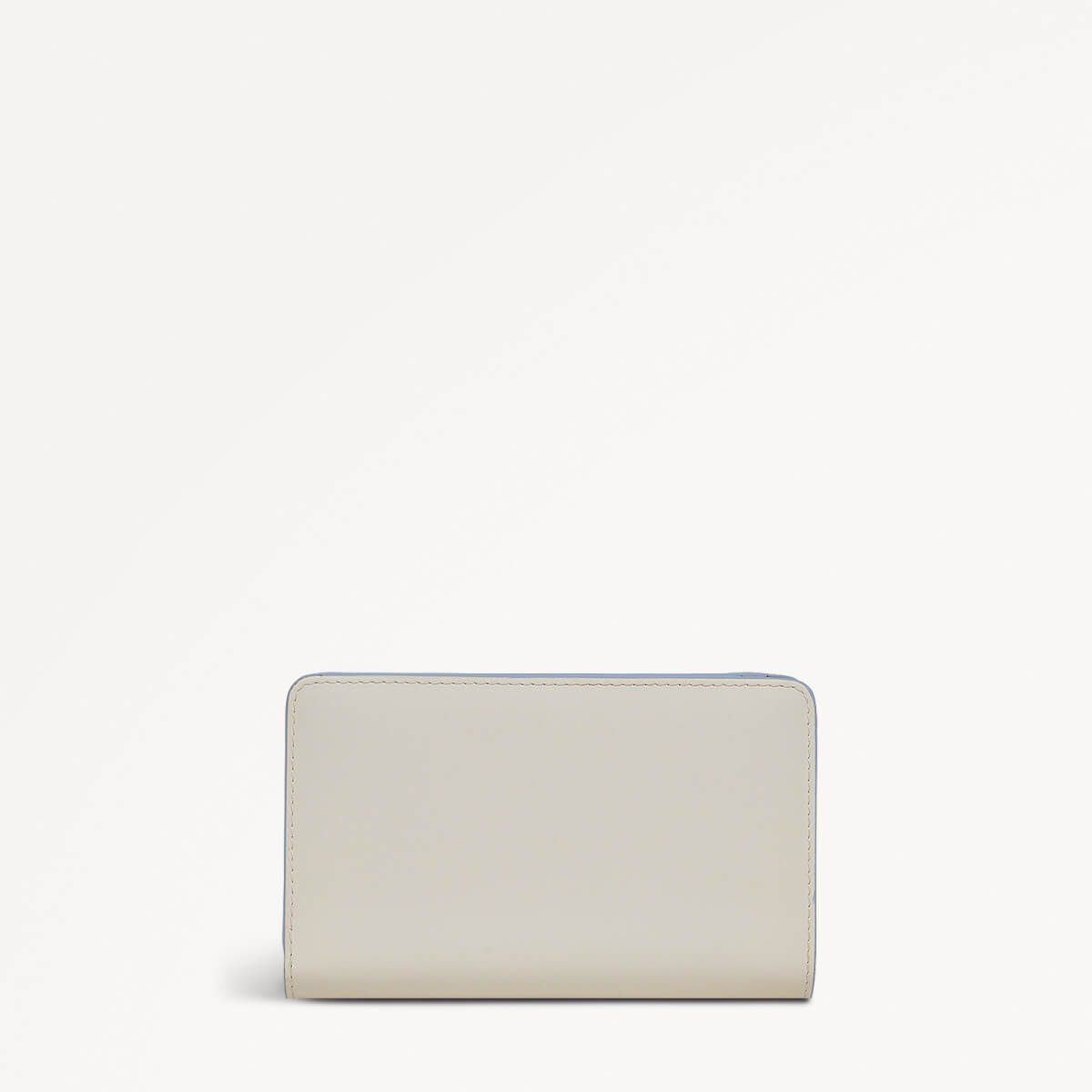 RHS SS25 Leather Medium Bifold Wallet in Chalk - 111331
