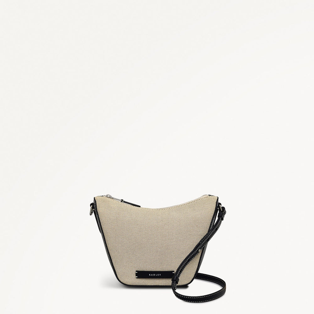 Oak Street - Canvas Small Ziptop Cross Body Bag - RHE14003
