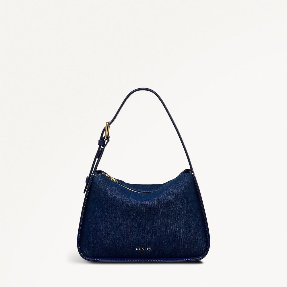 Westwell Lane - Indigo Small Ziptop Grab Bag - RHE14802