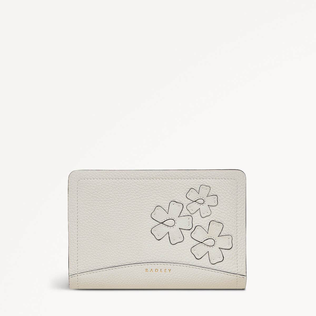 The Chancery - Cutwork Floral Medium Zip Around Purse - RSE11703