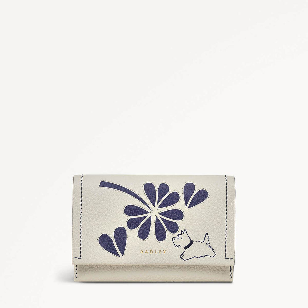 Cut Out Floral Medium Flapover Purse - RSE11001