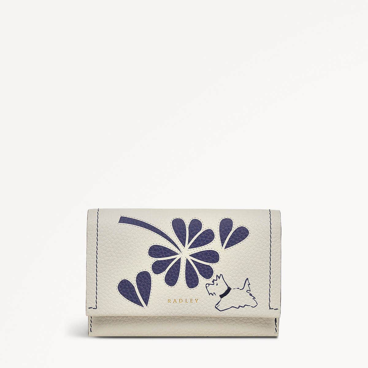 Cut Out Floral Medium Flapover Purse - RSE11001