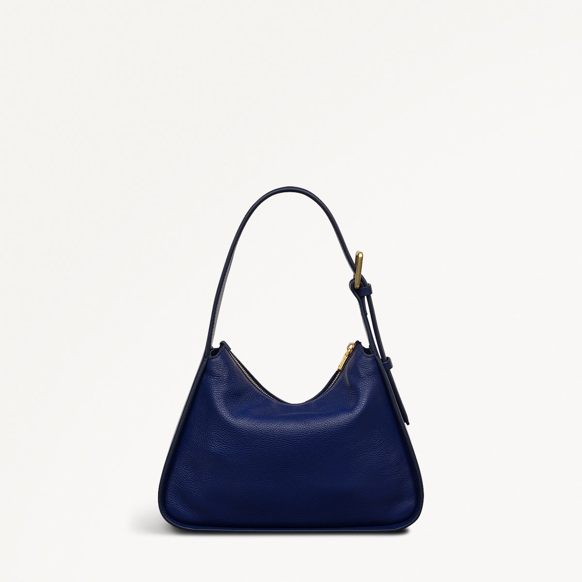 Westwell Lane Leather Small Ziptop Grab Bag in Evenfall - 111451