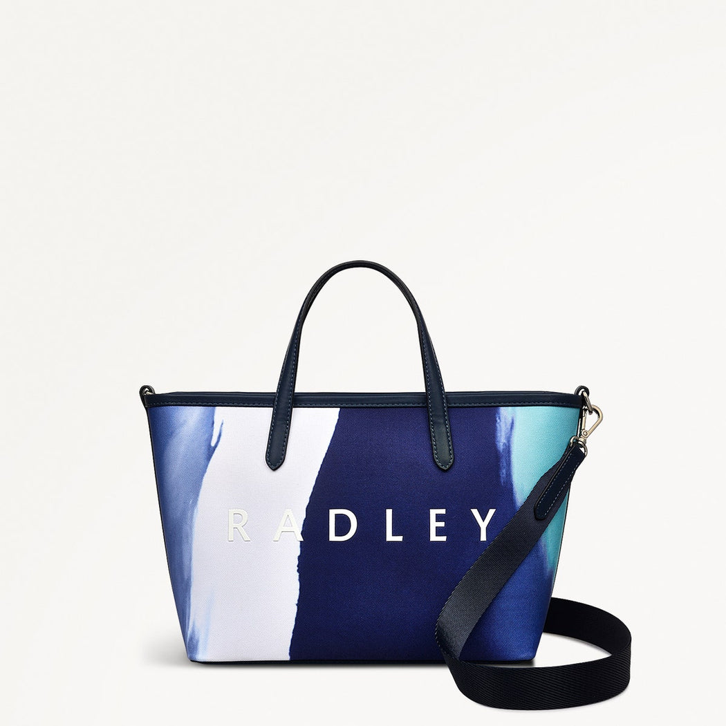 Radley Southwell Gardens Abstract Geo Tote Bag in Blue | MYER Radley Southwell Gardens Abstract Geo Tote Bag in Blue | MYER