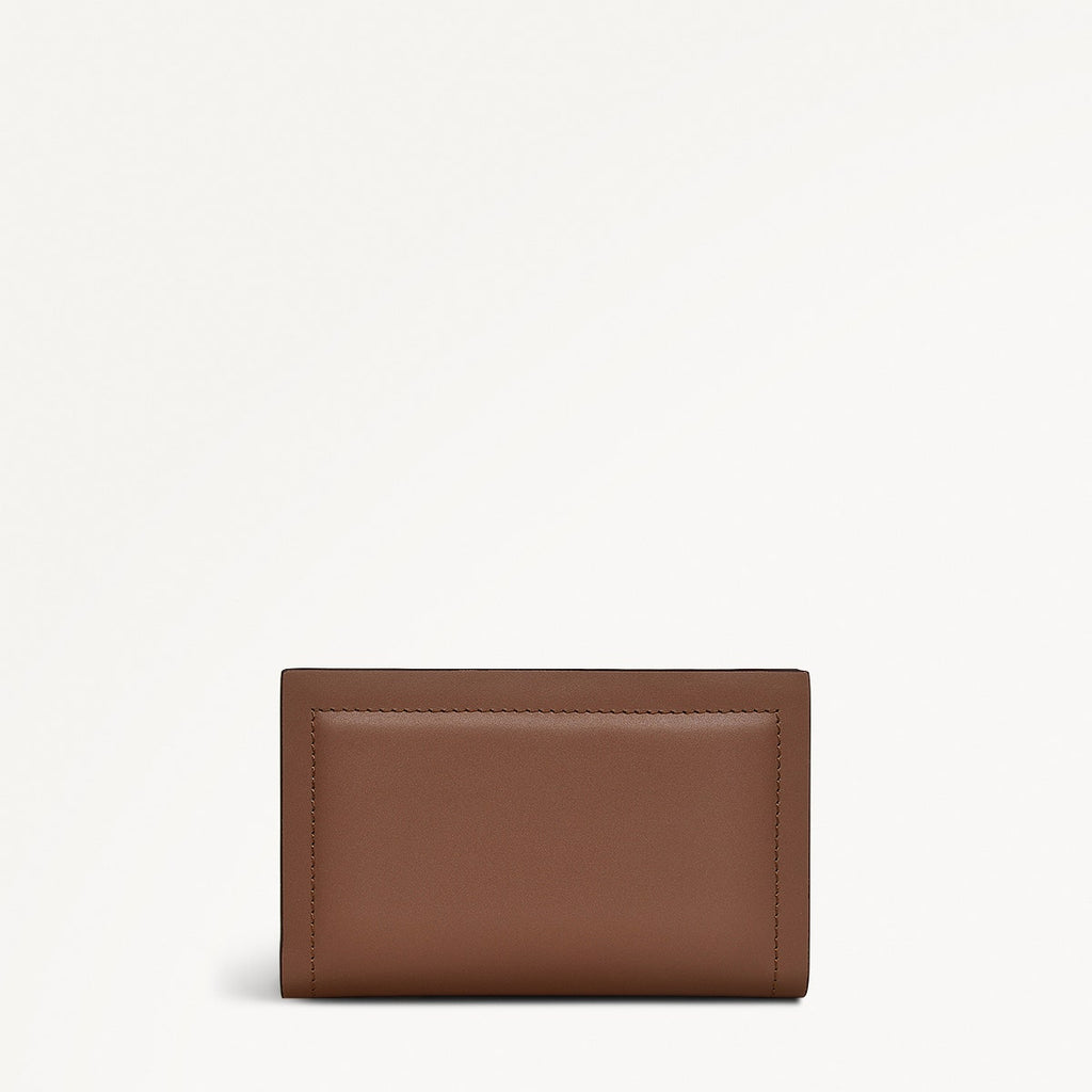 Heritage Lane Leather Medium Bifold Wallet in Saddle - 111468