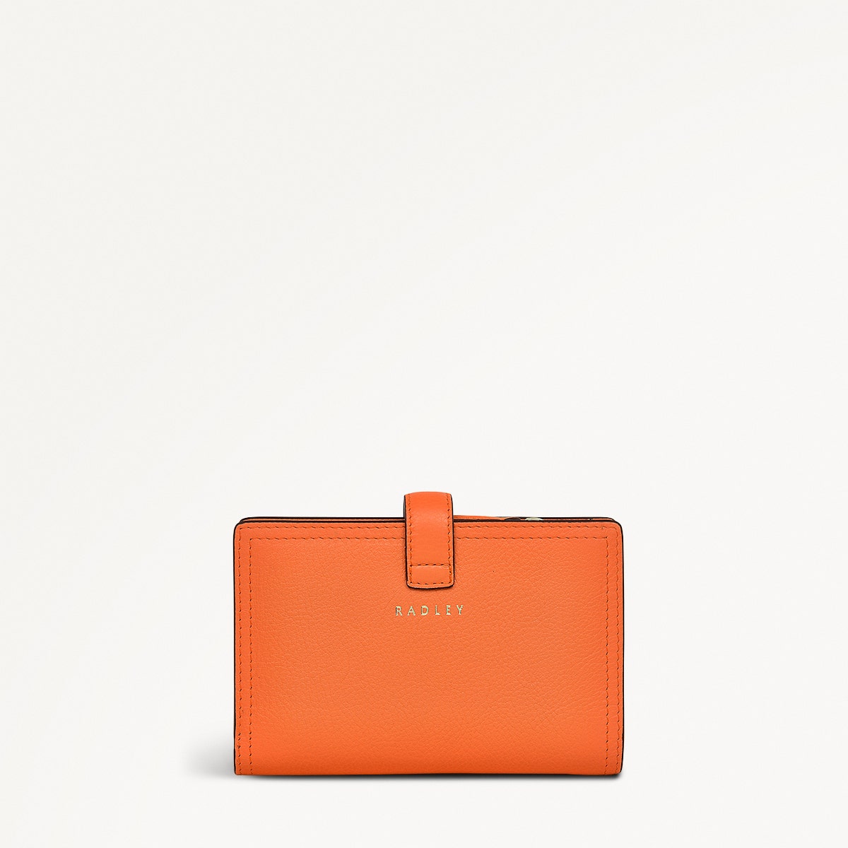 WILLIS STREET MEDIUM BIFOLD PURSE ORANGE PEEL