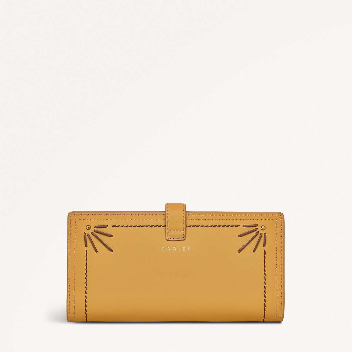 Willis Street Leather Large Bifold Wallet in Pecan - 111474