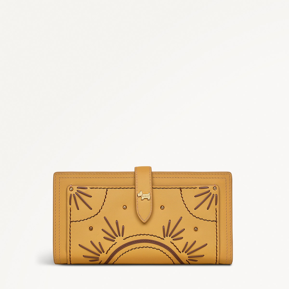 Willis Street Leather Large Bifold Wallet in Pecan - 111474