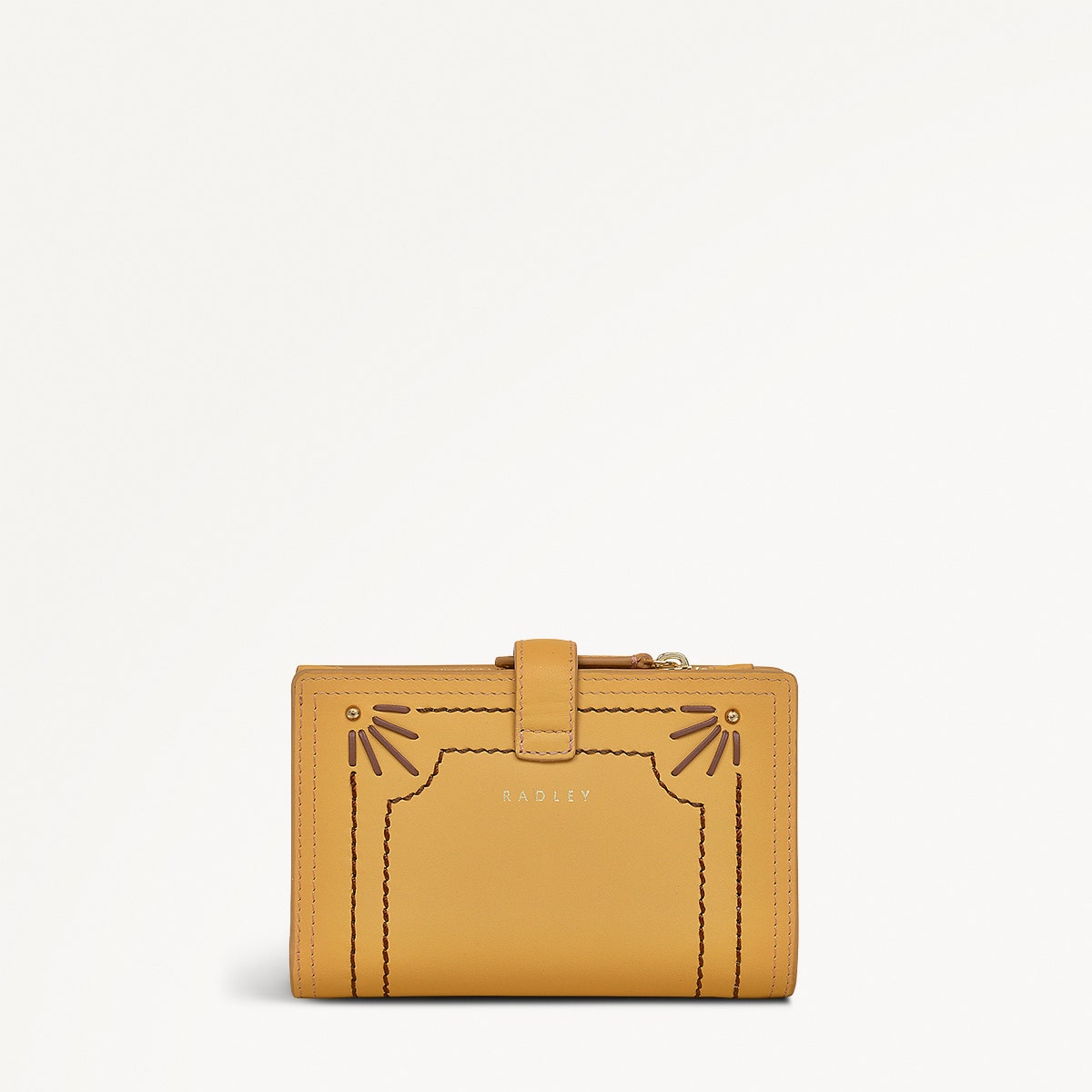 Willis Street Leather Medium Bifold Wallet in Pecan - 111475