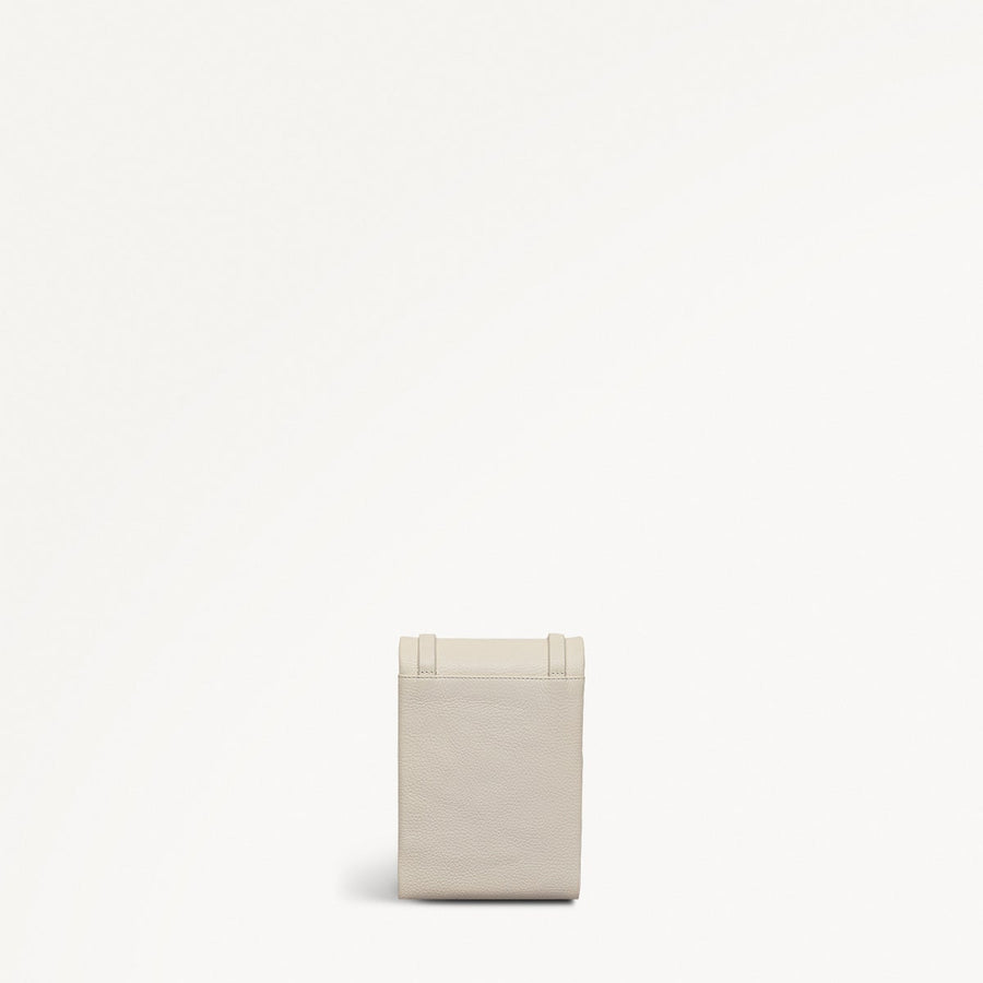 Mallow Street Leather Medium Phone Cross Body Bag in Chalk - 111477