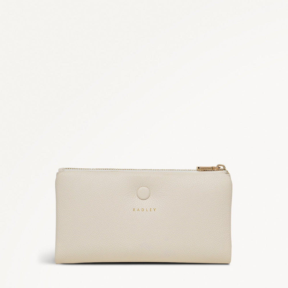 Mallow Street Leather Large Bifold Wallet in Chalk - 111479