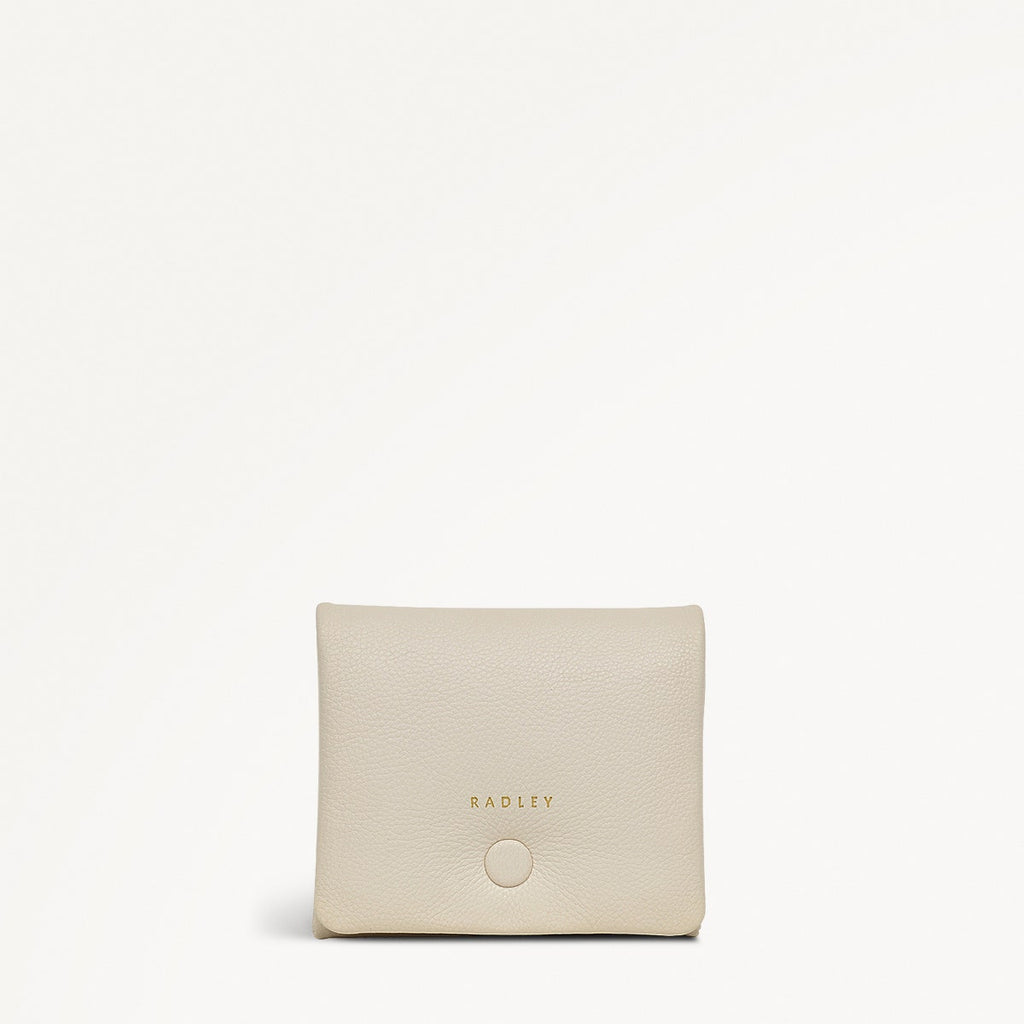 Mallow Street Leather Medium Folded Wallet in Chalk - 111480