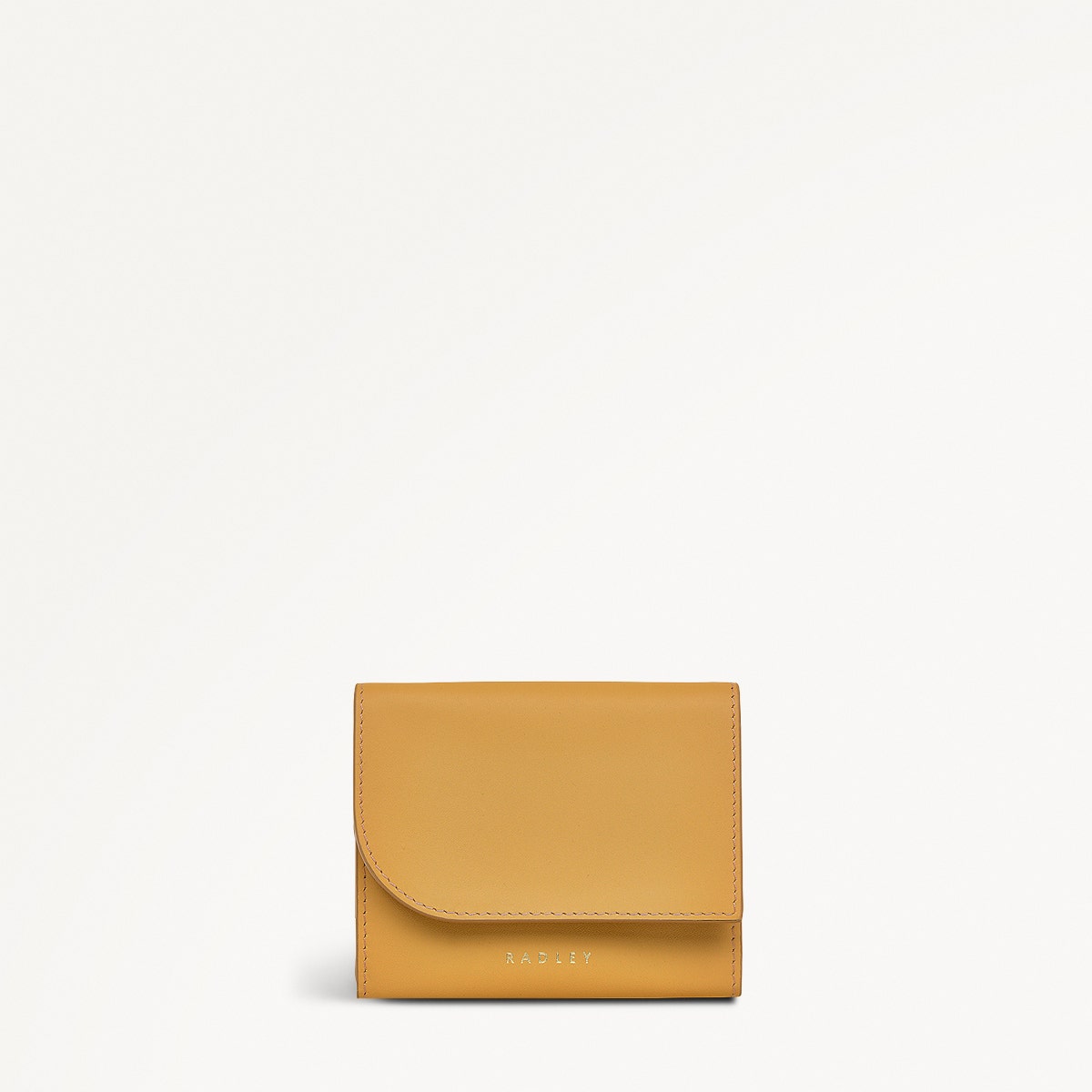 Pockets Leather Small Trifold Wallet in Pecan - 111482