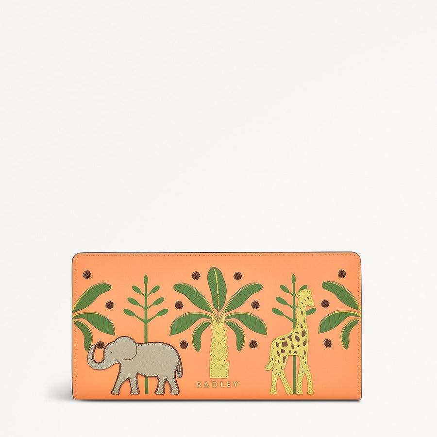 Coin Street - Paradise Palms Large Bifold Purse - RSE10701