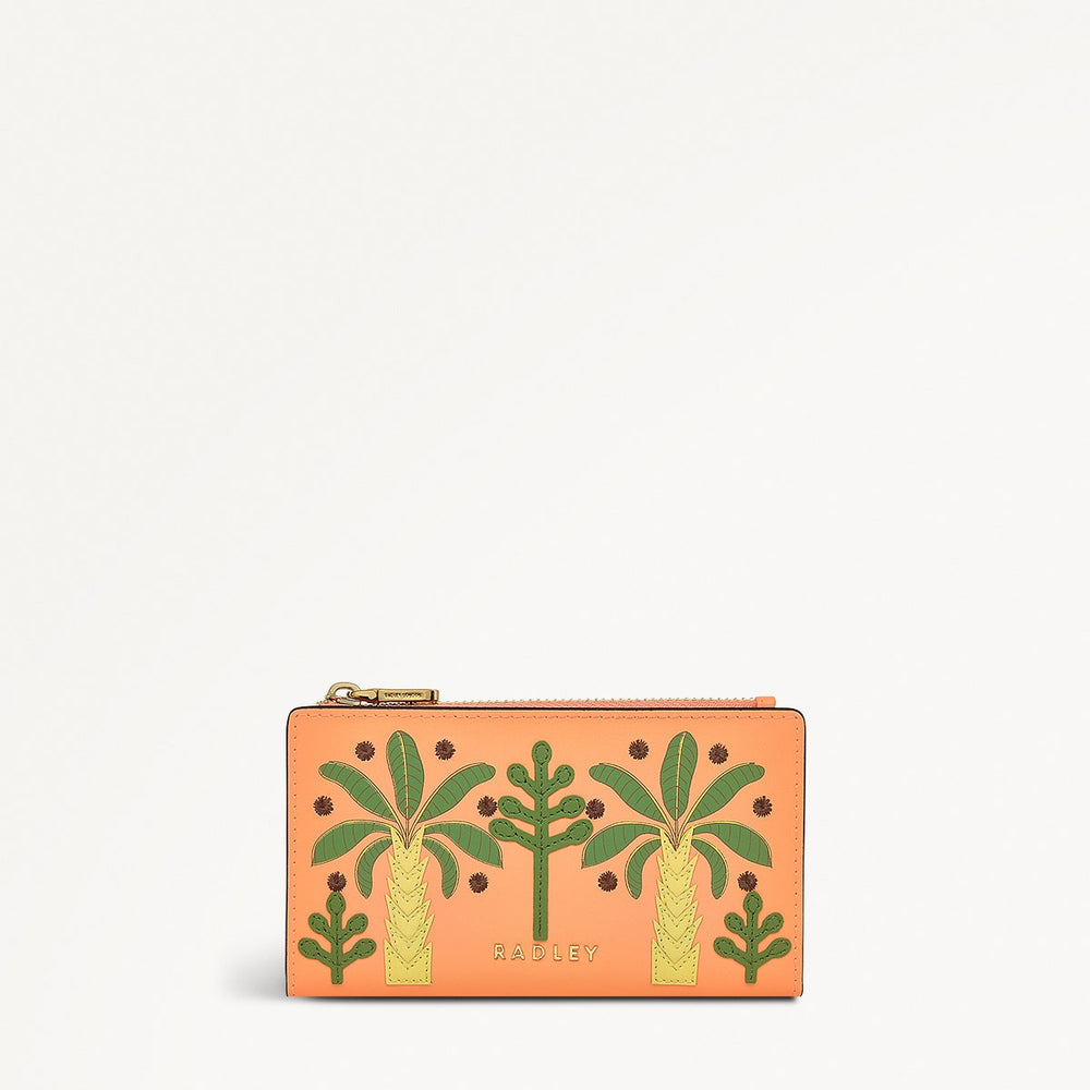 Coin Street - Paradise Palms Medium Ziptop Purse - RSE10702