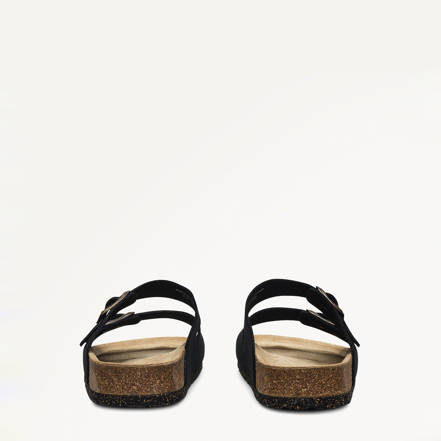 Wardour Street Buckle Footbed Black - 111518