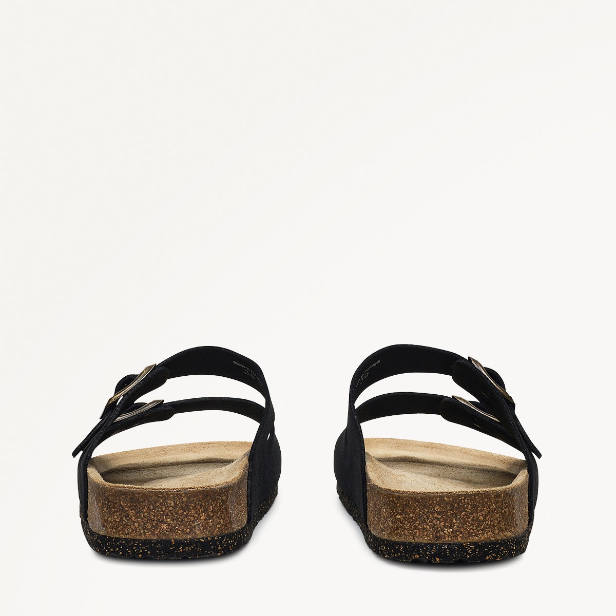 WARDOUR STREET BUCKLE FOOTBED BLACK