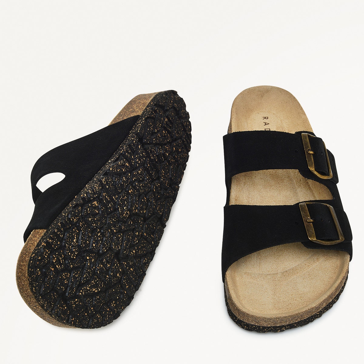 WARDOUR STREET BUCKLE FOOTBED BLACK