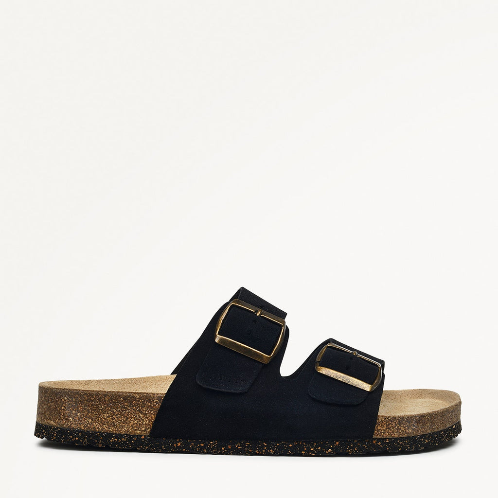 WARDOUR STREET BUCKLE FOOTBED BLACK