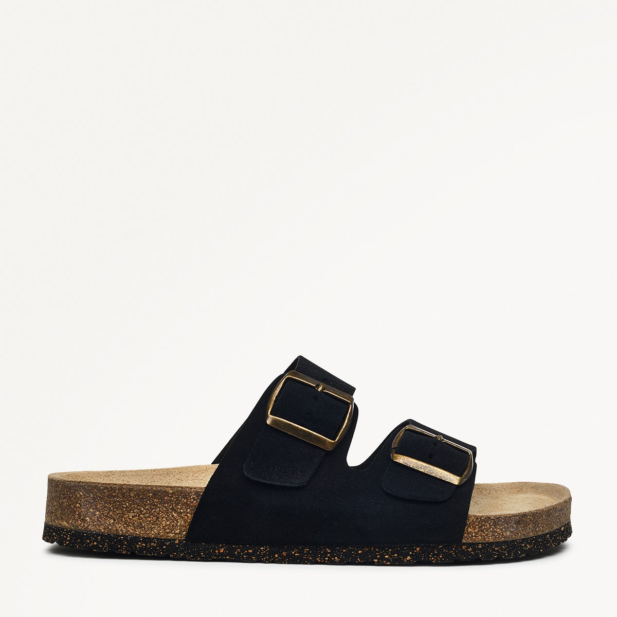 WARDOUR STREET BUCKLE FOOTBED BLACK