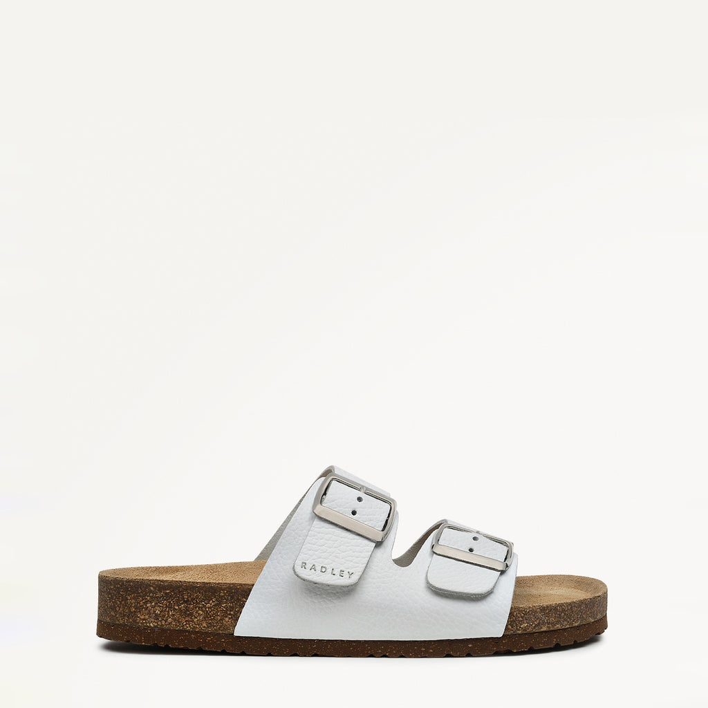 Wardour Street Buckle Footbed White - 111521