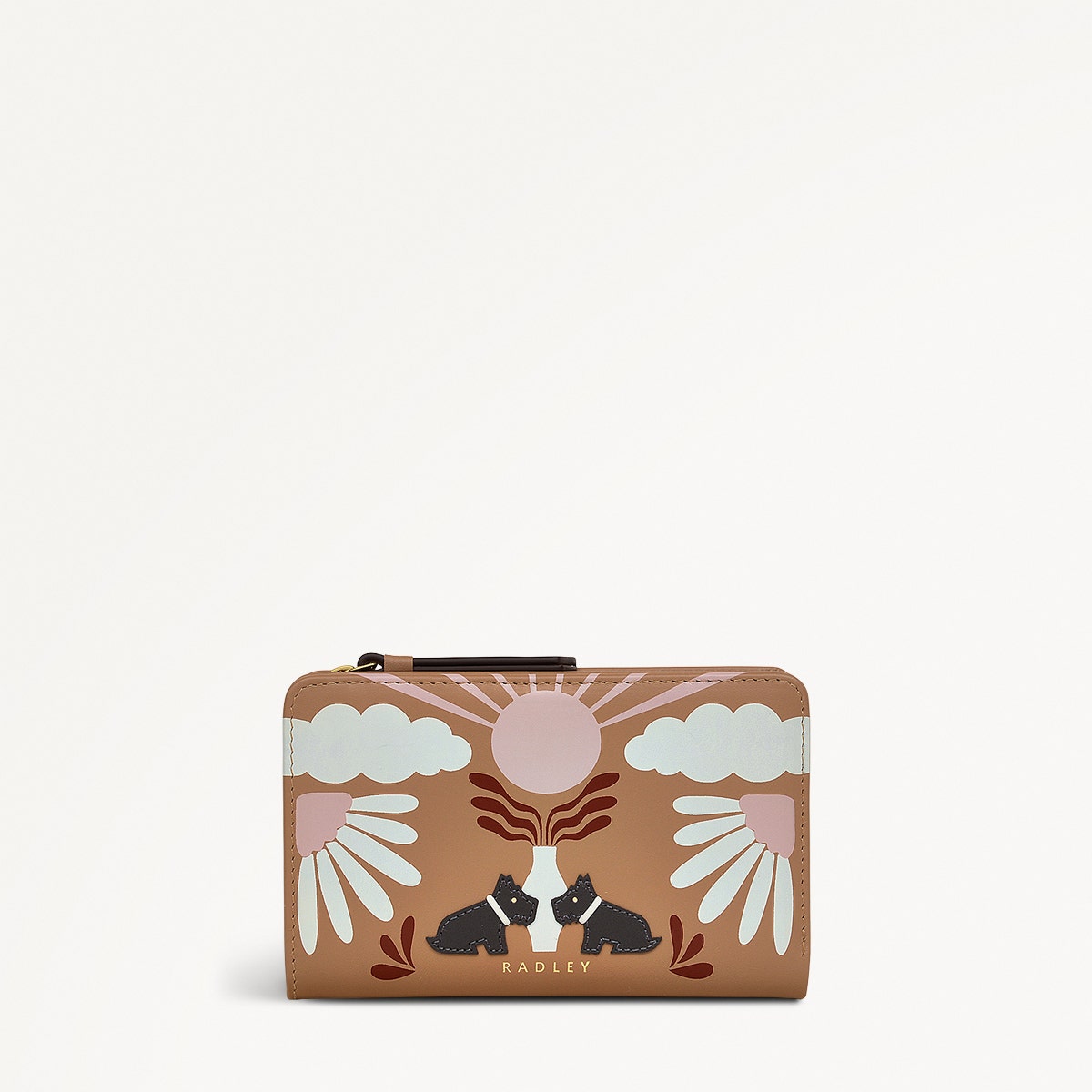 Rising Sun Leather Medium Bifold Wallet in Chai - 111524
