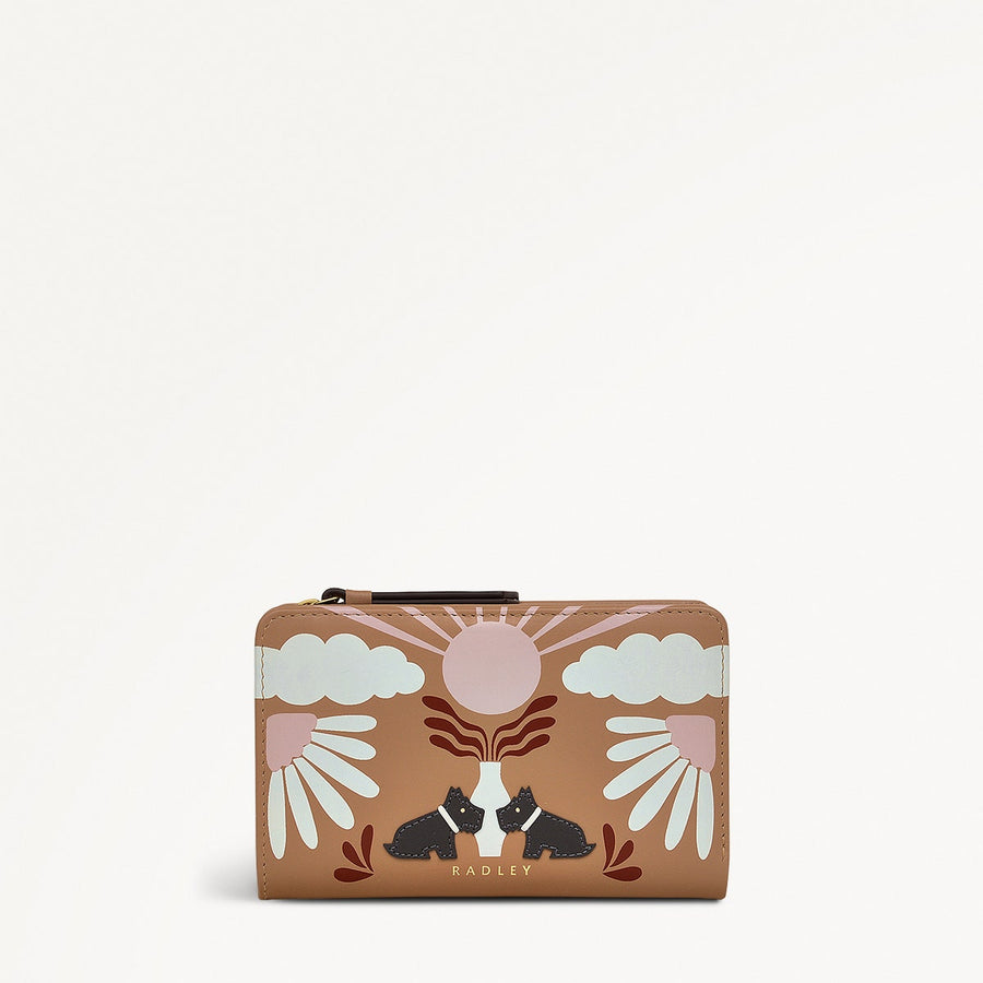 Rising Sun Medium Bifold Purse - OSD15701