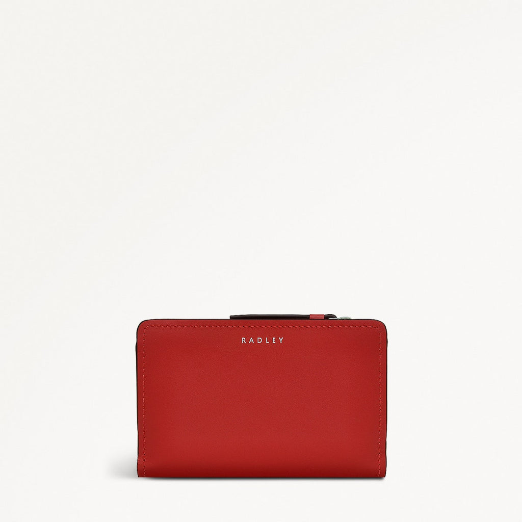 Blooming Radley Leather Medium Bifold Wallet in Blazer - 111529