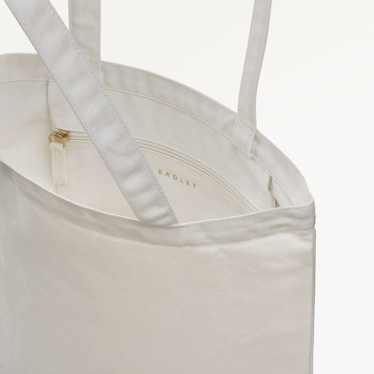 Radley Dna Fabric Medium Open Top Tote in Chalk - 111532