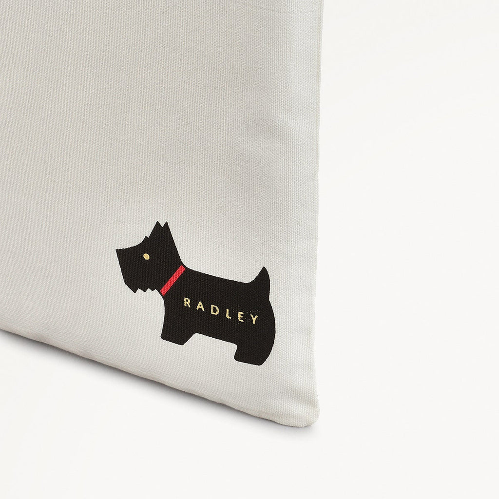 Radley Dna Fabric Medium Open Top Tote in Chalk - 111532