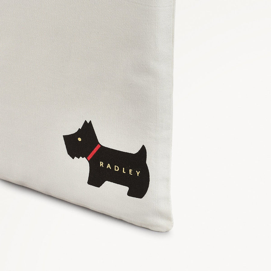 Radley Dna Fabric Medium Open Top Tote in Chalk - 111532