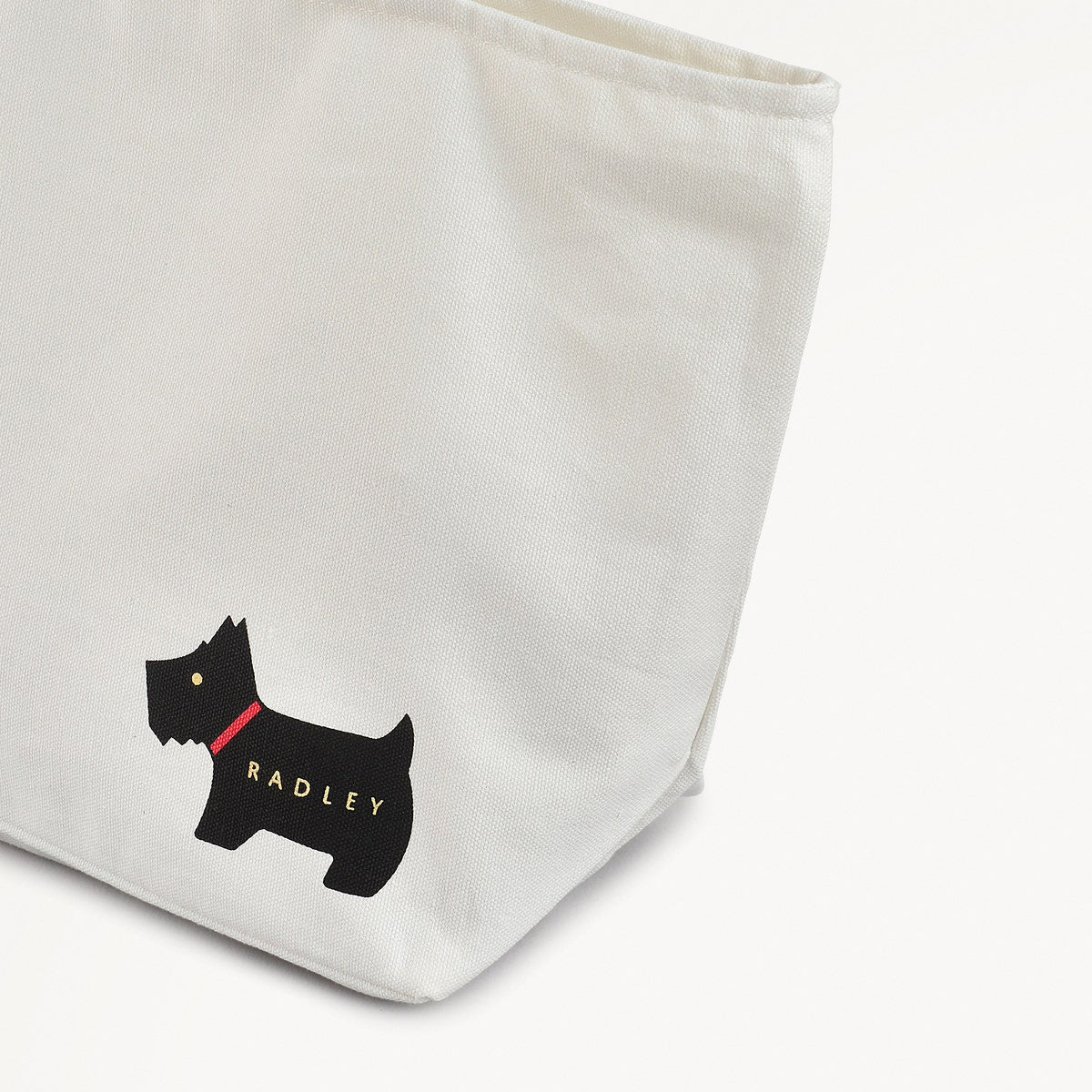 Radley Dna Fabric Small Ziptop Crook in Chalk - 111533