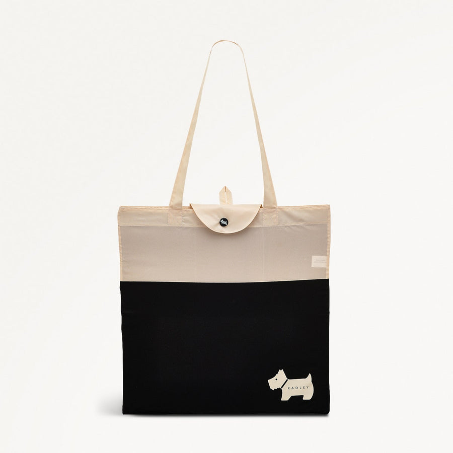 Bishops Lane Fabric Responsible Foldaway in Black - 111537