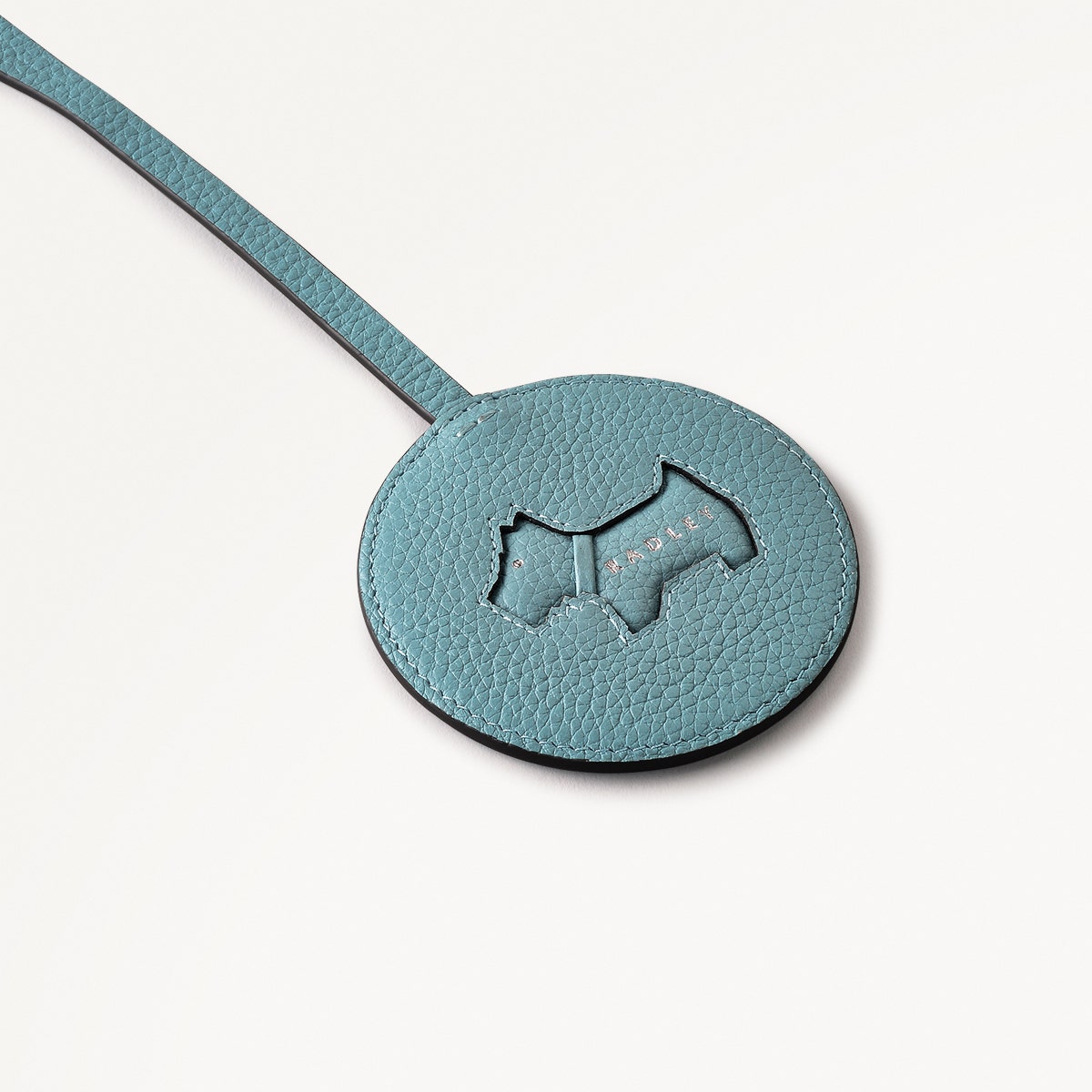 Radley Cookie Cutter Leather Leather Bag Charm in Cameo - 111540