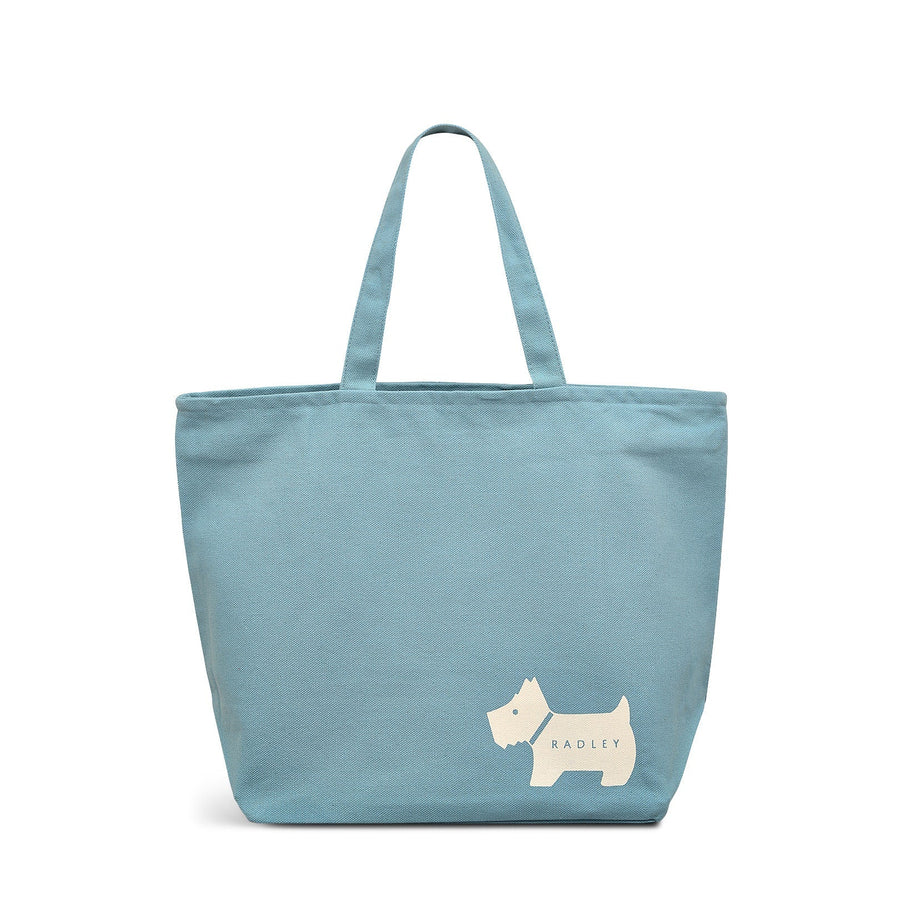 Radley Dna Fabric Small Ziptop Crook in Cameo - 111542