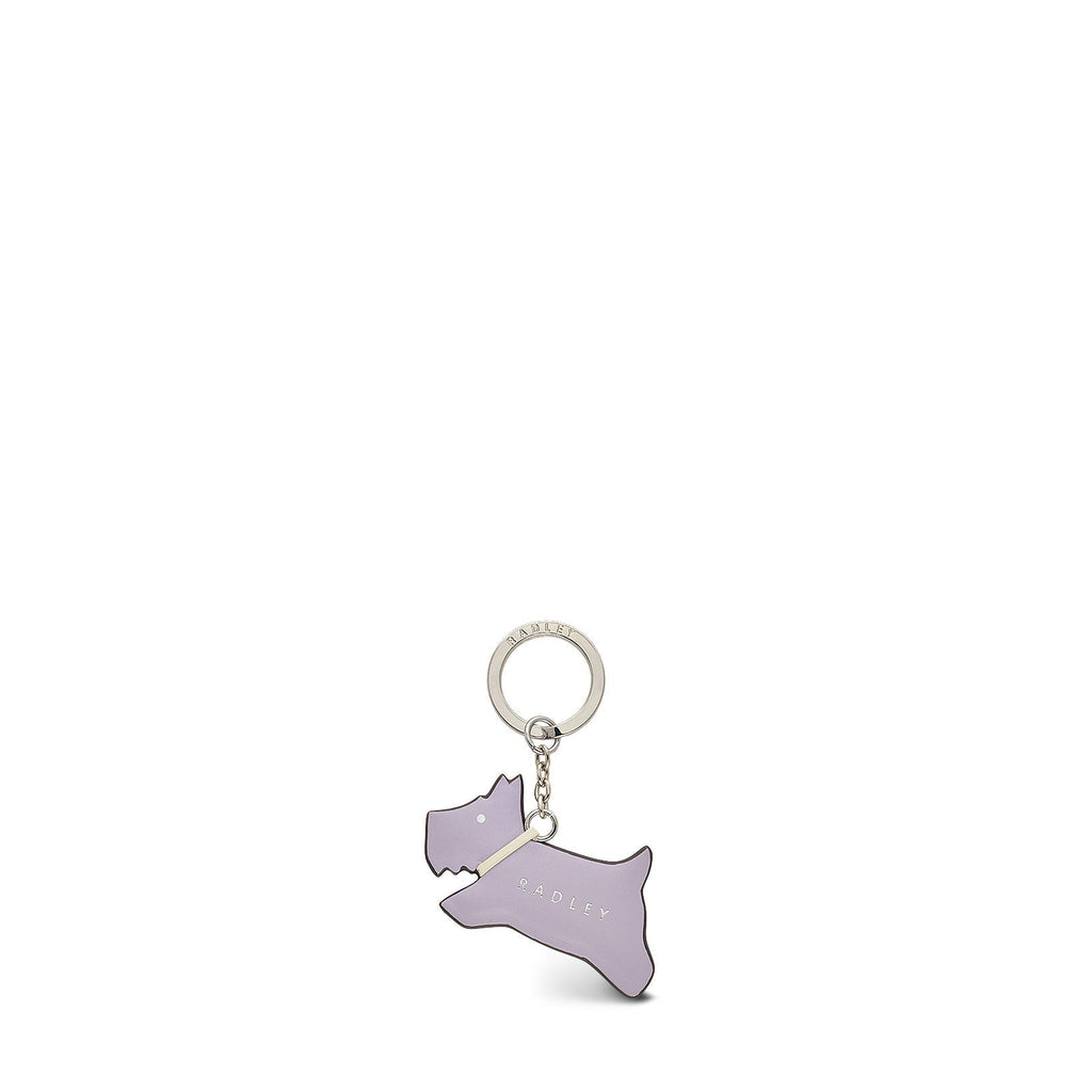Jump Radley Leather Keyring in Bellflower - 111551