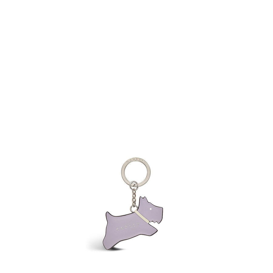 Jump Radley Leather Keyring in Bellflower - 111551