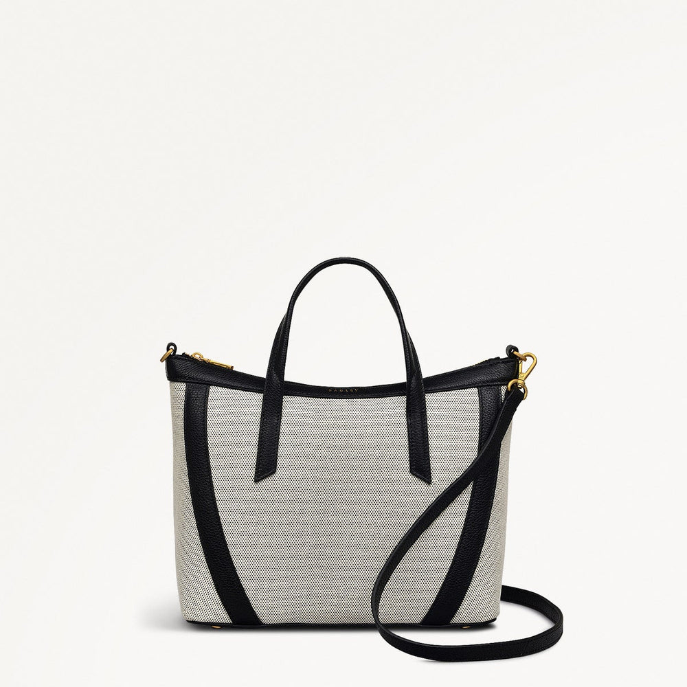 Kendal Terrace - Canvas Medium Ziptop Grab Bag - OHE12302