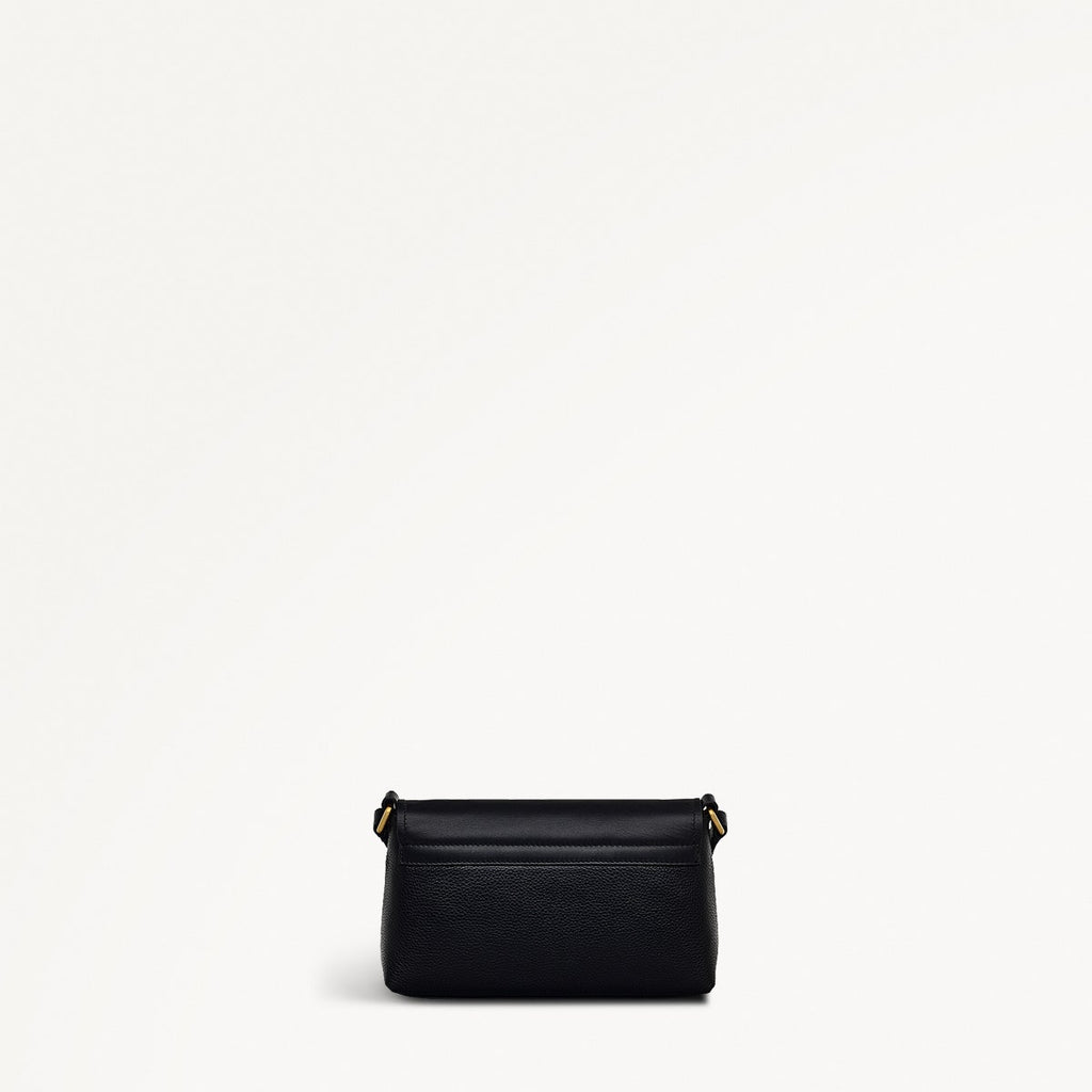 Holmes Avenue Fabric Mini Flapover Cross Body Bag in Black - 111592