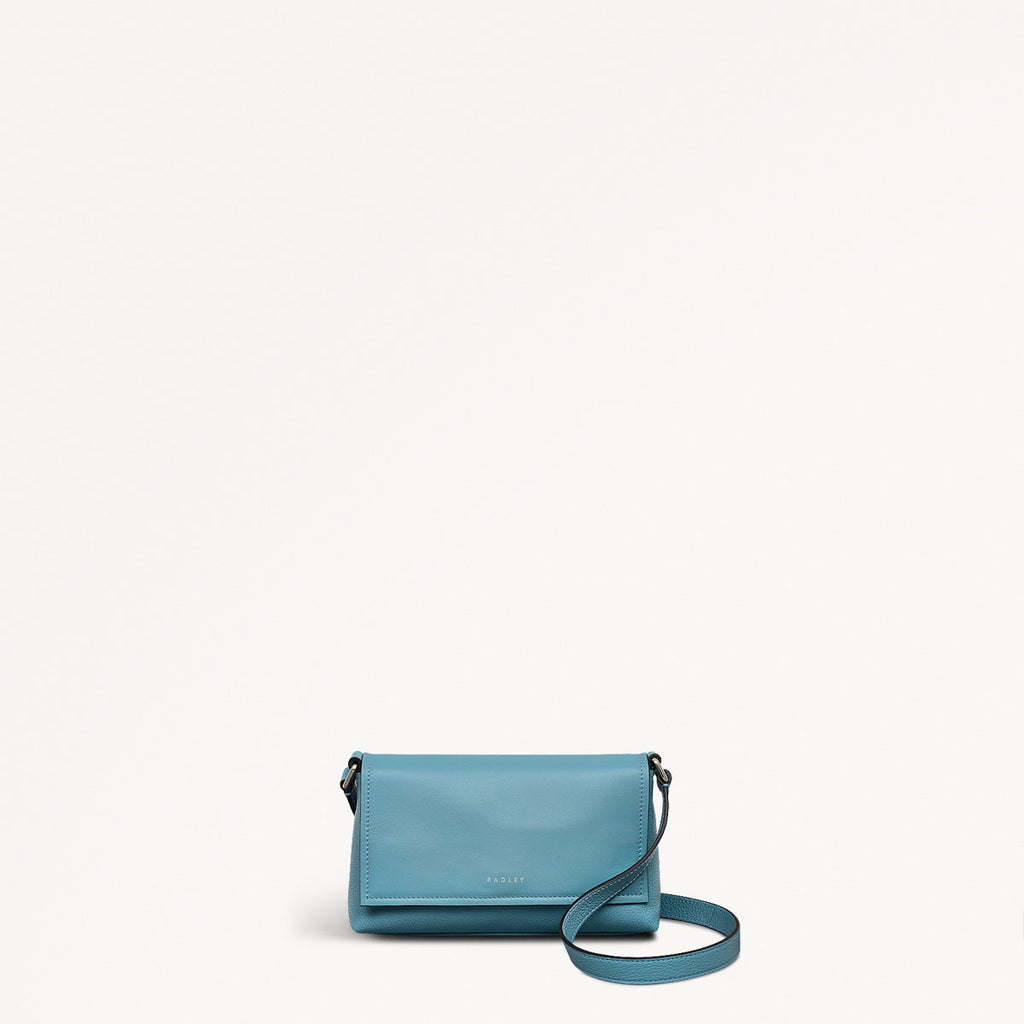 Holmes Avenue Fabric Mini Flapover Cross Body Bag in Cameo - 111594