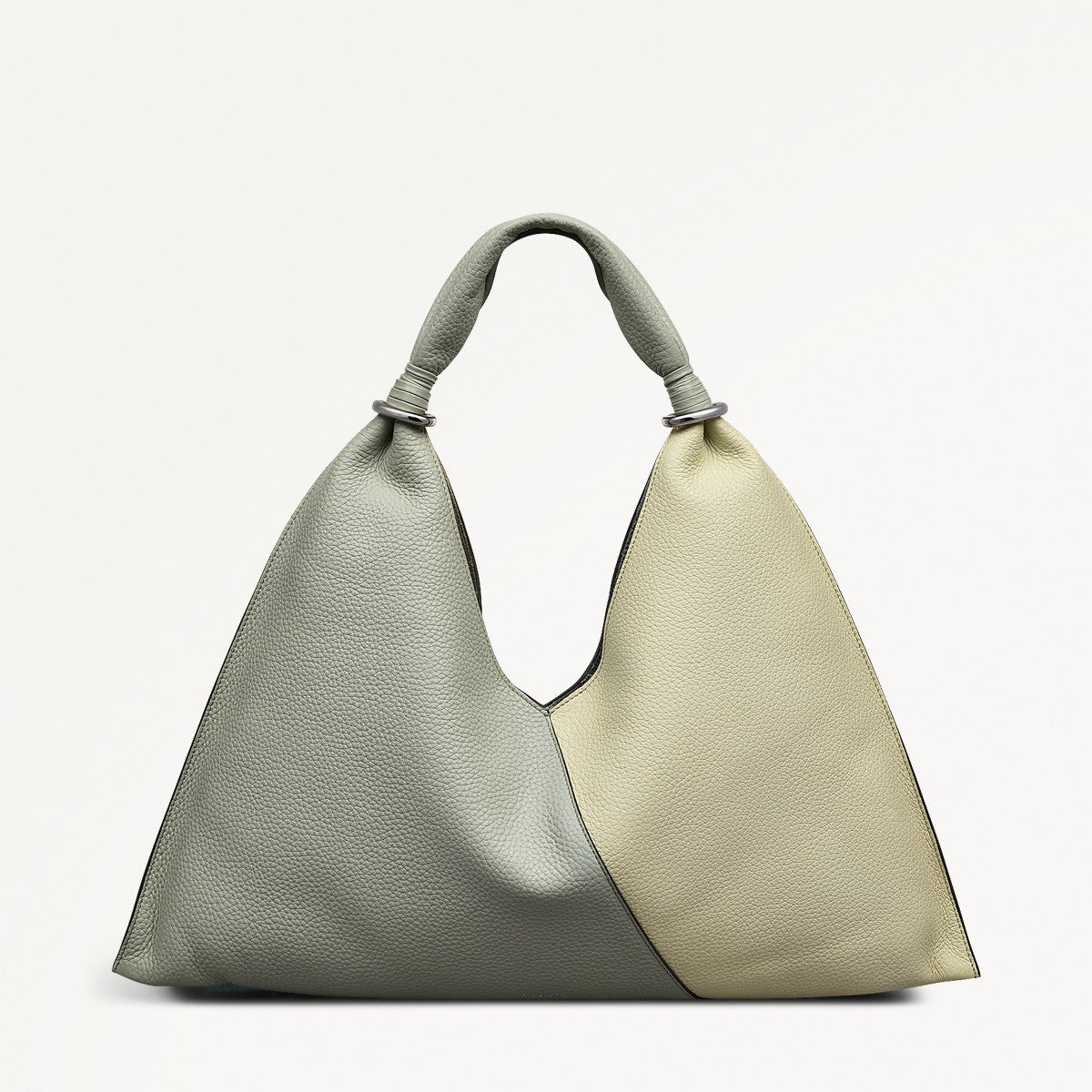 Hay's Mews Fabric Medium Open Top Shoulder Bag in Drizzle - 111613