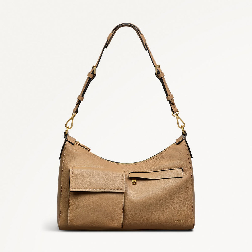 Norbury Close Medium Ziptop Shoulder Bag - OHE14101