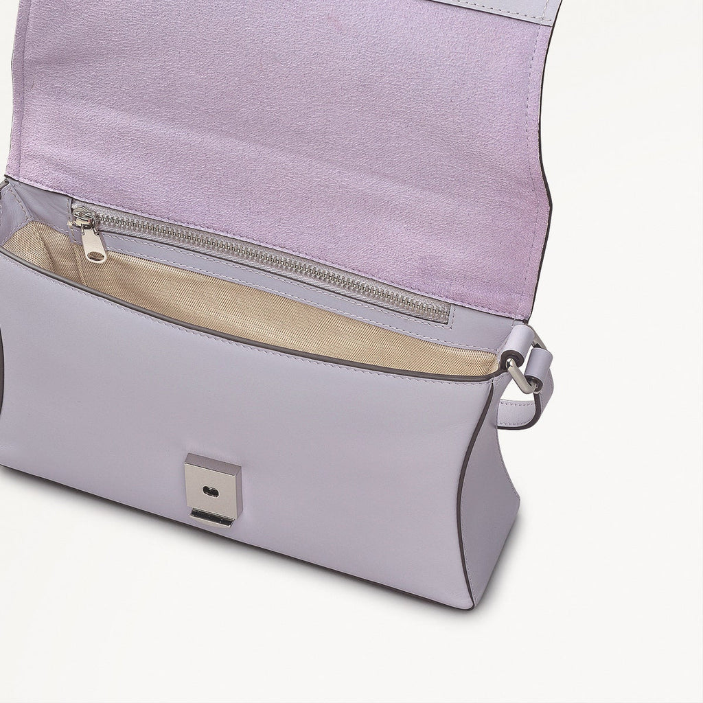 Ellerdine Way Fabric Medium Flapover Cross Body Bag in Bellflower - 111620
