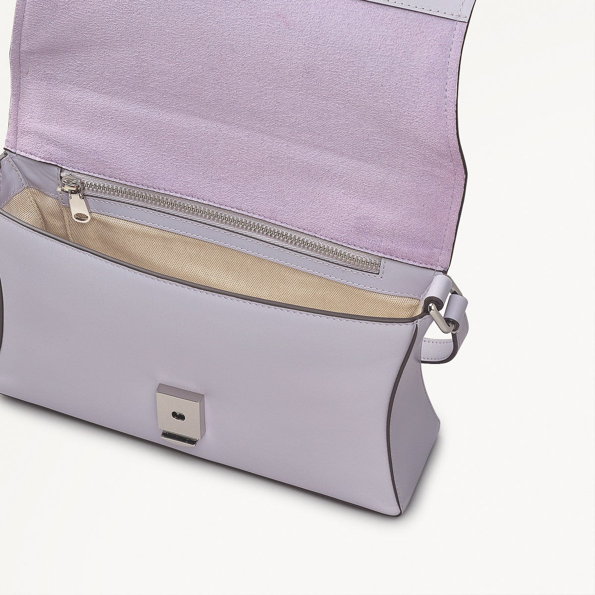 Ellerdine Way Fabric Medium Flapover Cross Body Bag in Bellflower - 111620